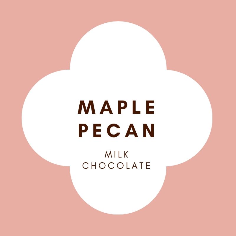 Disk | Maple Pecan | French Milk Chocolate | 42% cacao | 80g